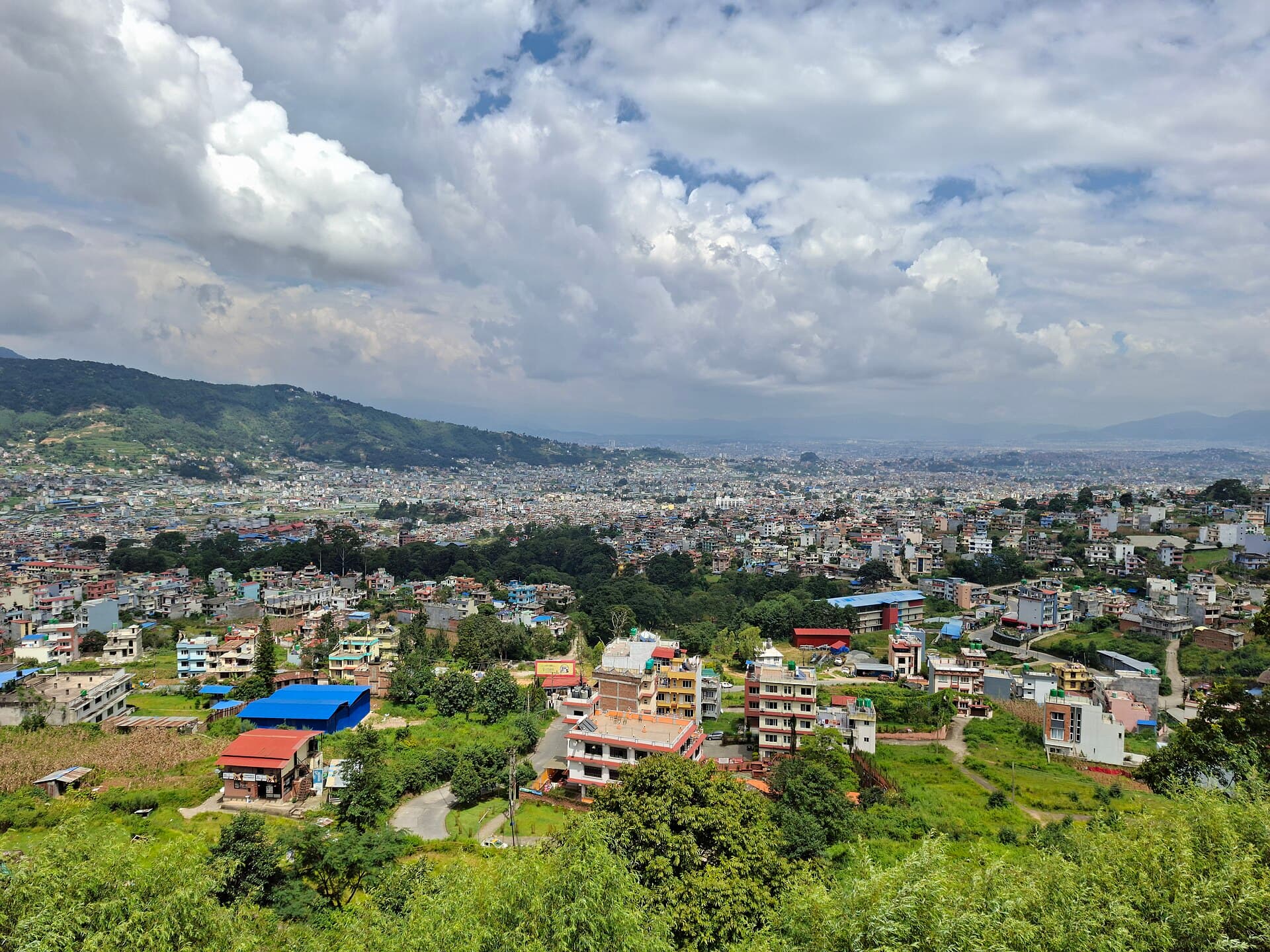 Panoramic view of Kathmandu Valley from the Chandragiri Cable Car (7).jpg